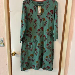 Gudrun Sjoden Mossipa Tunic Dress 100% cotton NWT